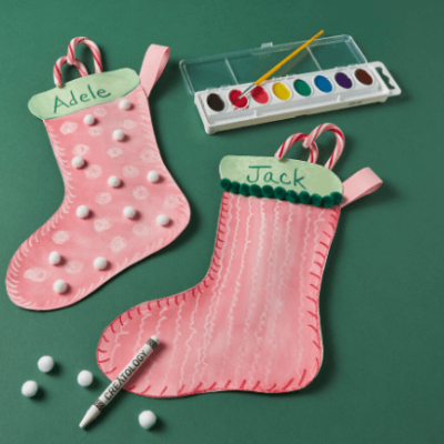 FREE Watercolor Stockings Event at Michaels