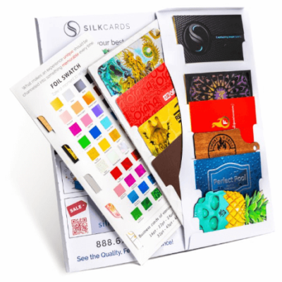 Free Sample Pack of Silk Cards