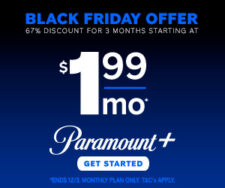 Paramount+ Black Friday $1.99 Essential, $3.99 with SHOWTIME!
