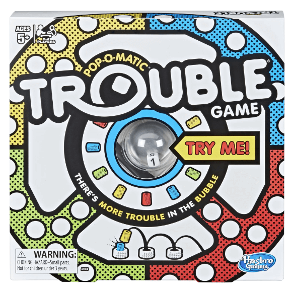 Trouble Board Game at walmart
