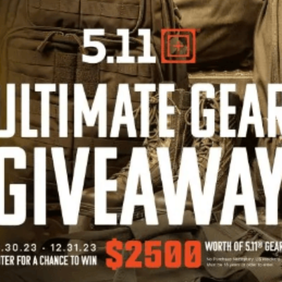 Gear Up with 5.11 Tactical: Win $2,500 in Gear and a Reacher Book