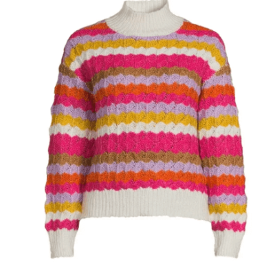 99 Jane Street Women's Mock Neck Pullover Sweater at Walmart
