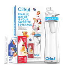 Cirkul 22oz Water Bottle Starter Kit