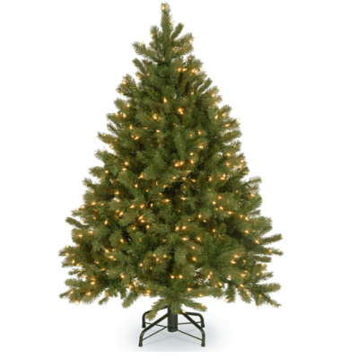Festive Savings: National Tree Company Pre-Lit 'Feel Real' Artificial Christmas Tree