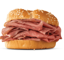 Free Classic Roast Beef sandwich at Arby's