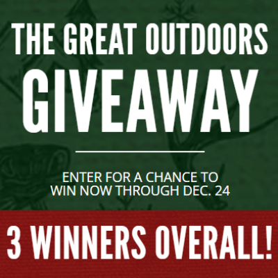 Great Outdoor Giveaway from Bass Pro Outdoor World