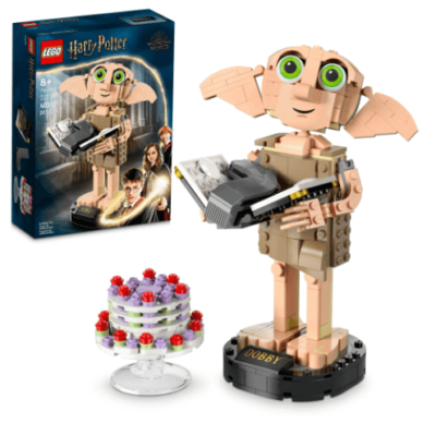 LEGO Harry Potter Dobby the House-Elf Building Toy Set Now Available for Just $28.00