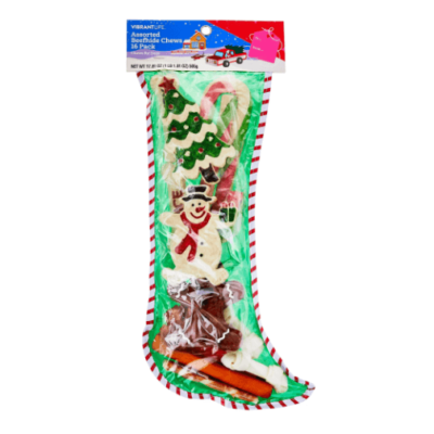 Festive Rawhide Chews for Your Pooch - Only $6.97