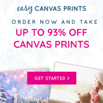 Canvas Prints Flash Sale for 93% Off
