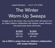 Winter Warm-Up Sweepstakes