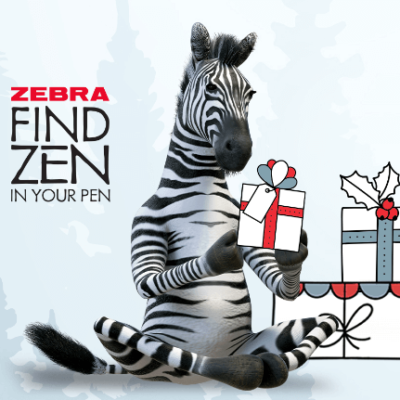 25 Days of Giving Sweepstakes from Zebra Pen
