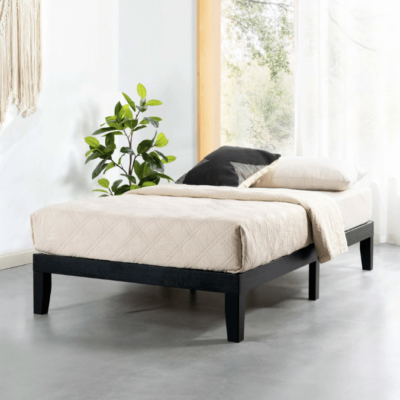 Mellow Naturalista Classic 12" Solid Wood Platform Bed $89.38 at Walmart