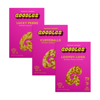 Nutrient-Packed Pasta by GOODLES with 100% Cashback!