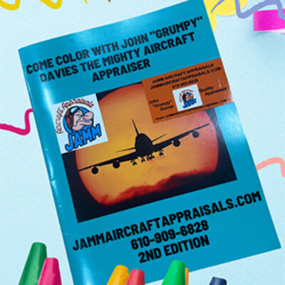Coloring Fun Alert: FREE Coloring Book From Jamm Aircraft