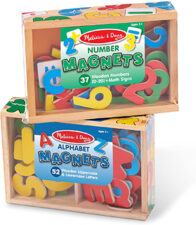 Melissa & Doug Deluxe Magnetic Letters and Numbers Set only $15.20