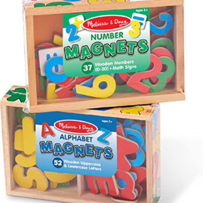 Melissa & Doug Deluxe Magnetic Letters and Numbers Set only $15.20