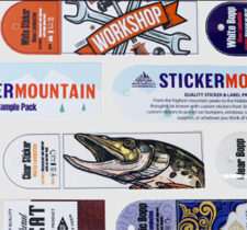 Free Sticker Mountain Sample Pack