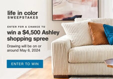 Win a $4,500 Ashley Shopping Spree