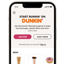 Dunkin' App: Free Medium Coffee thru March 27