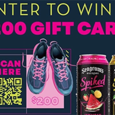 Win 1 of 10 $200 Gift Cards