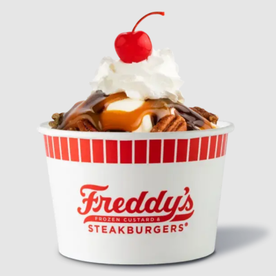 Freddy’s: Free Mini Chocolate Custard Dish