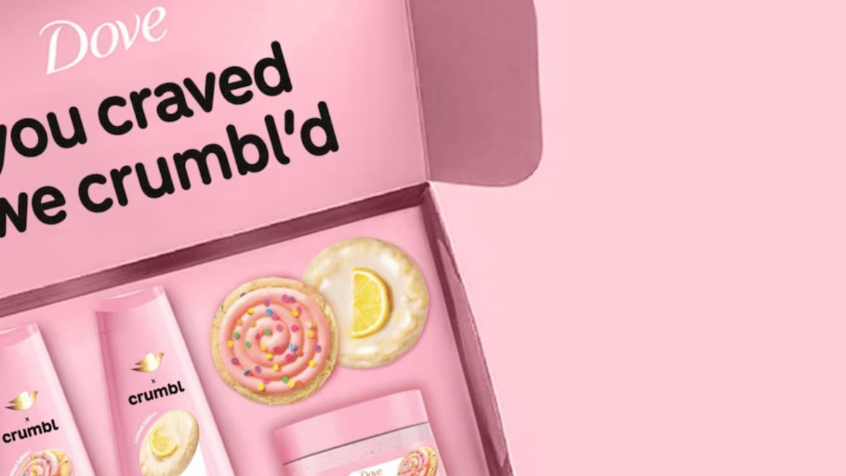 Dove x Crumbl Sweet-stakes