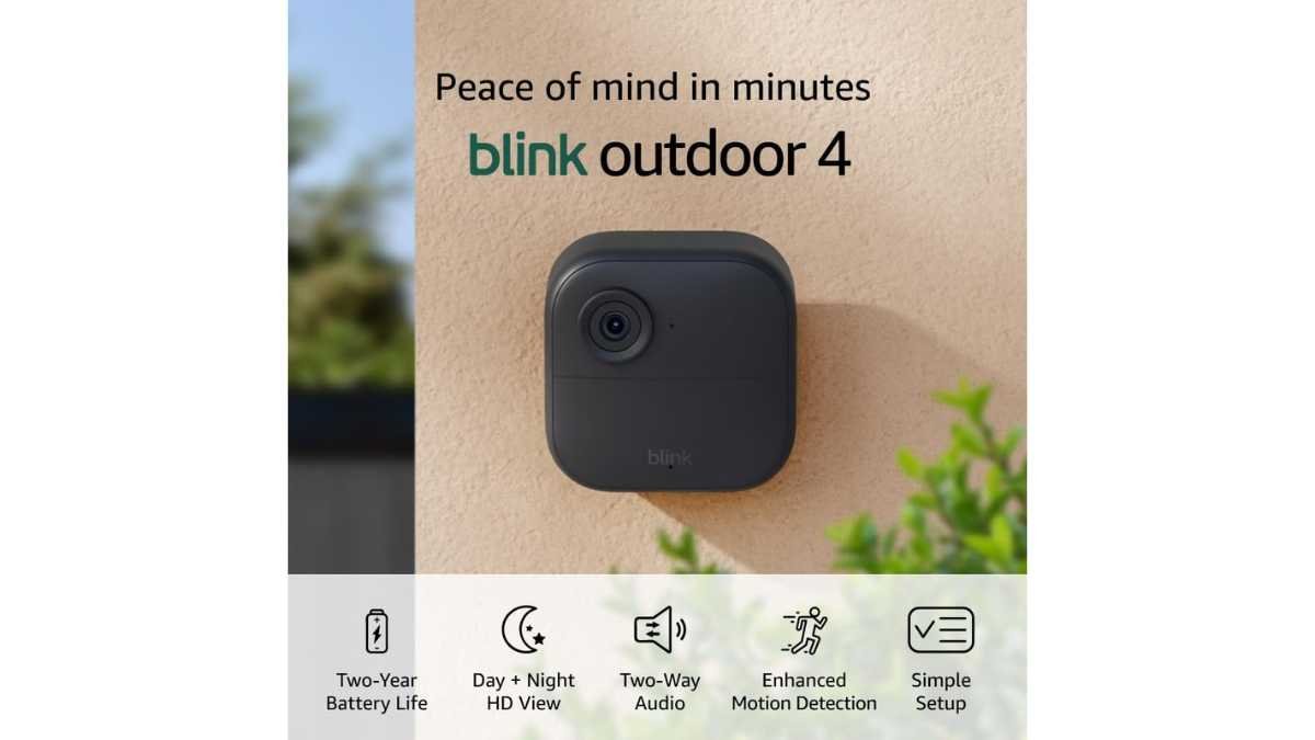 Blink Outdoor 4 Camera System - $159.99