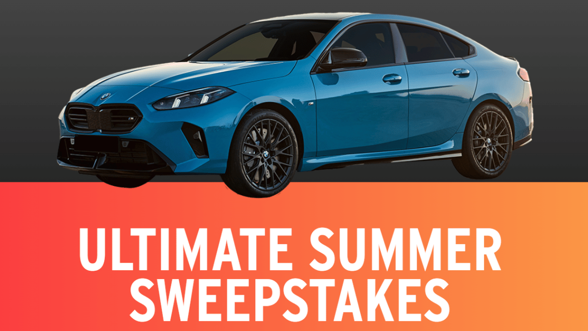 Win a 2025 BMW 2 Series Grand Coupe valued at $40,850