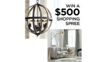 Win a $500 Shopping Spree with Lamps Plus!
