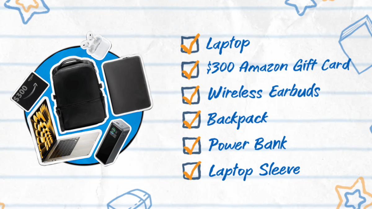 Win a $2,000 Back-to-School Bundle!