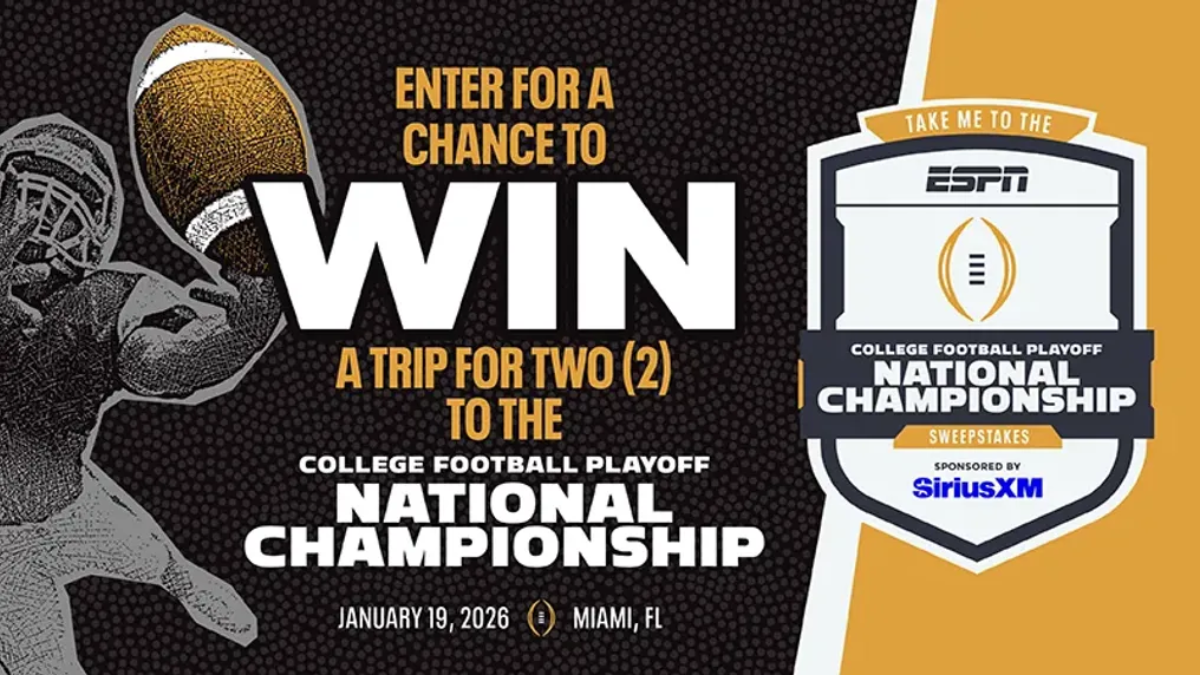 Win a Trip to the 2026 CFP National Championship!