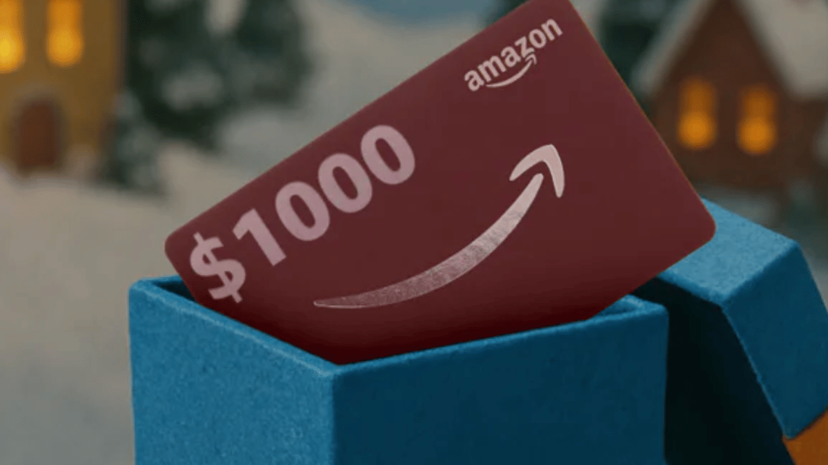 Holiday Cheer Giveaway: Win a $1000 Amazon Gift Card!