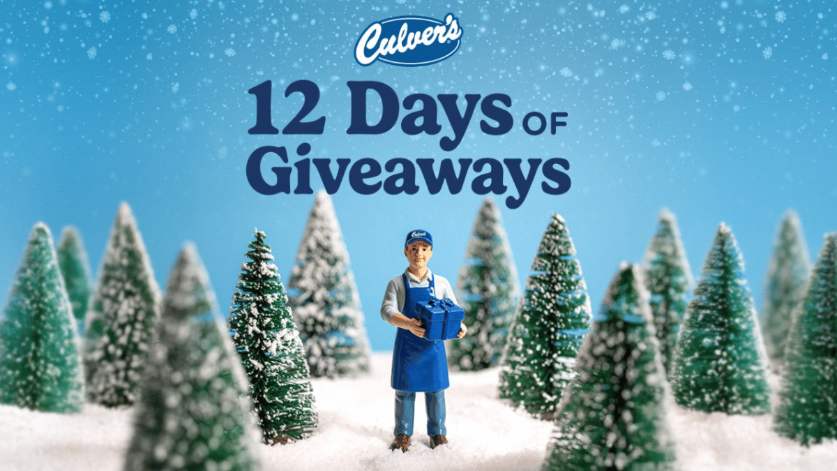Win Exciting Prizes with Culver's 12 Days of Giveaways!