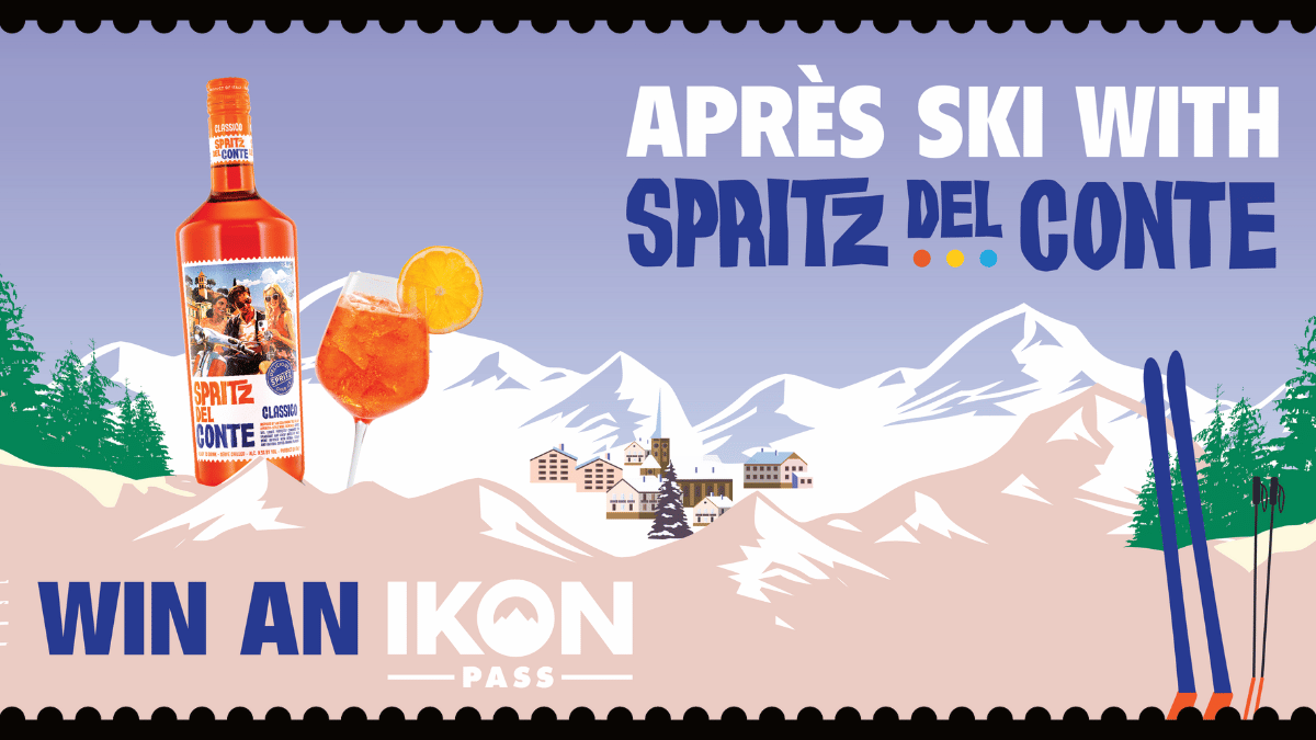 Win an IKON Pass in Spritz Del Conte Après-Ski Sweepstakes!