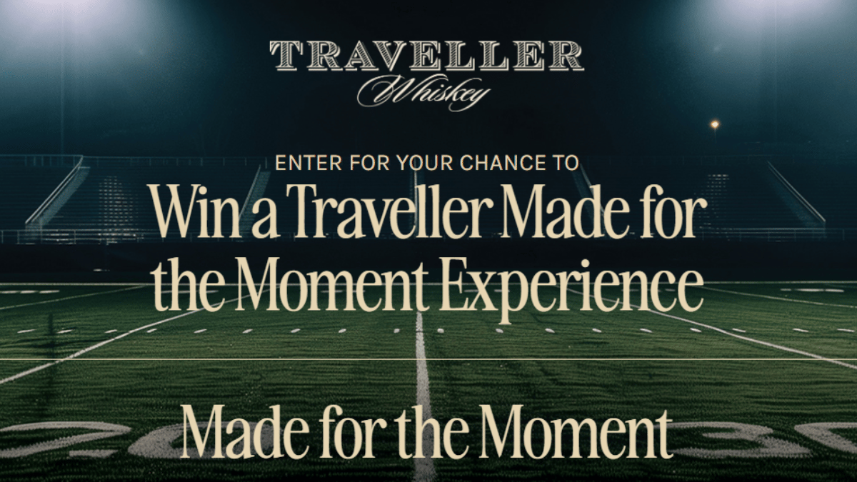 Win Exciting Prizes with the Traveller Whiskey Sweepstakes!
