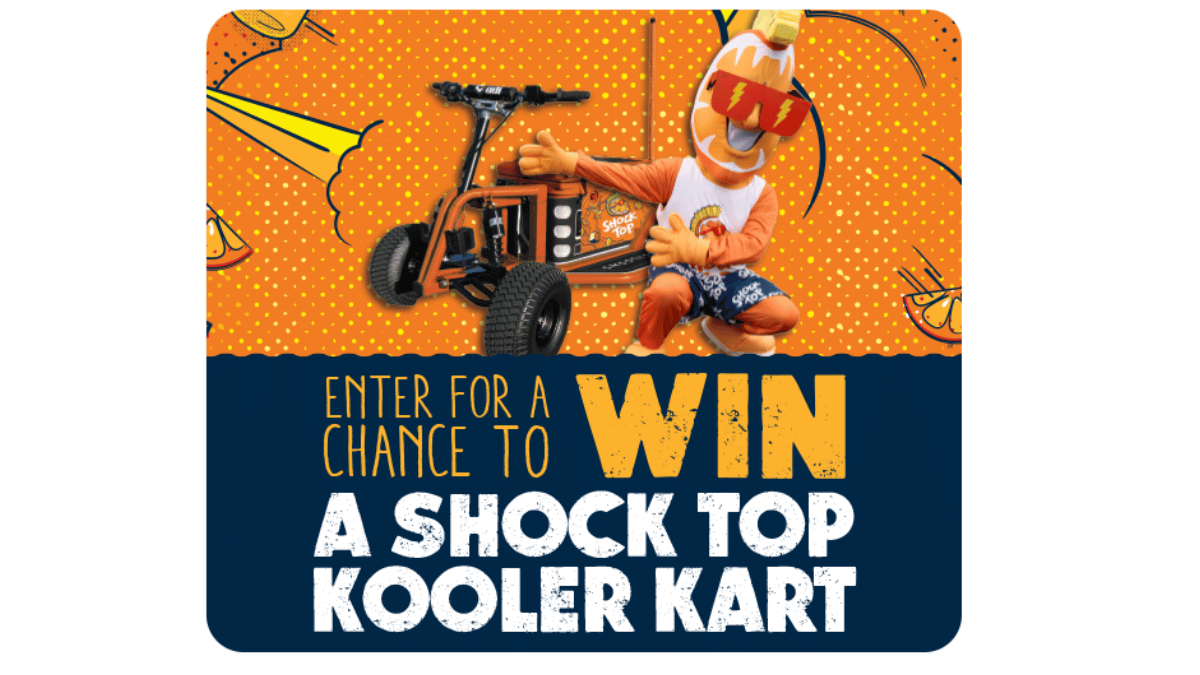 Shock Top Kooler Kartz Sweepstakes