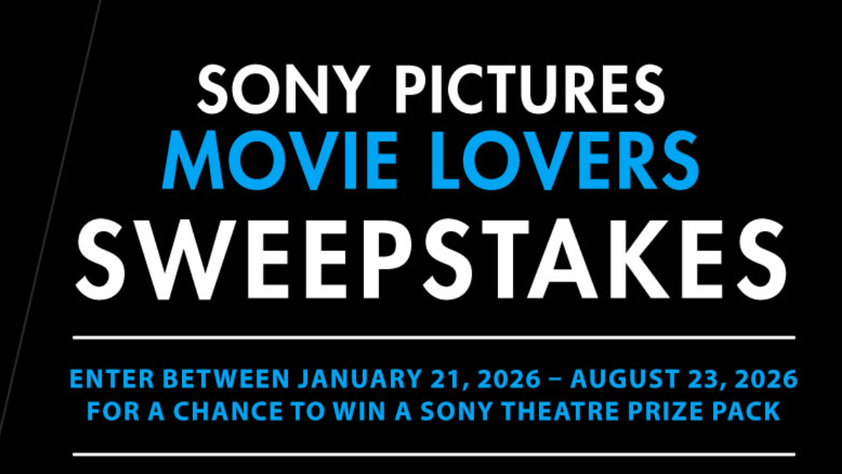 Sony Pictures 2026 Movie Lovers Sweepstakes