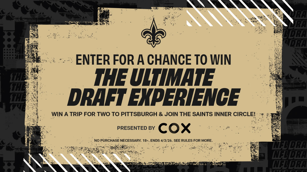New Orleans Saints VIP Draft Sweepstakes