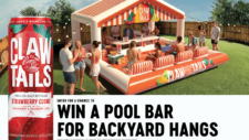 White Claw Clawtails Inflatable Pool Lounger Sweepstakes