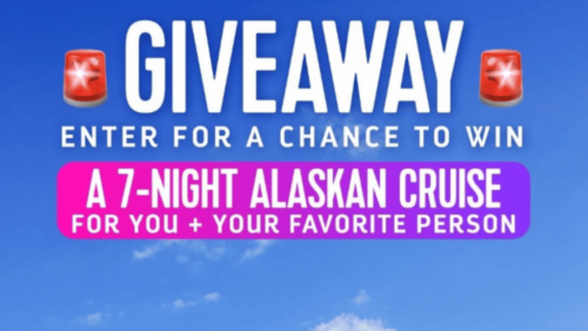Win a 7-night Alaskan cruise for 2 in the Royal Caribbean Cruises Alaska Cruise Giveaway!