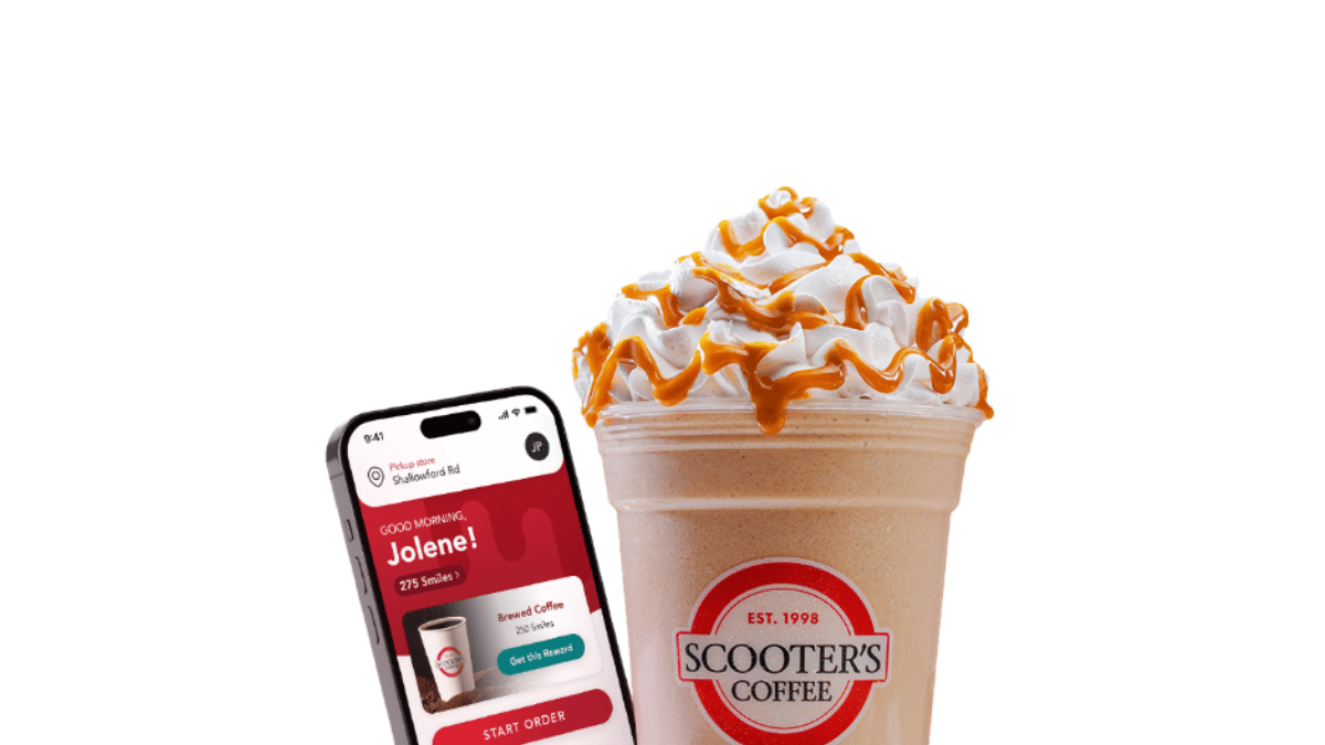 Free Medium Drink at Scooter’s Coffee