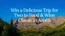 San Pellegrino Aspen Food & Wine Sweepstakes